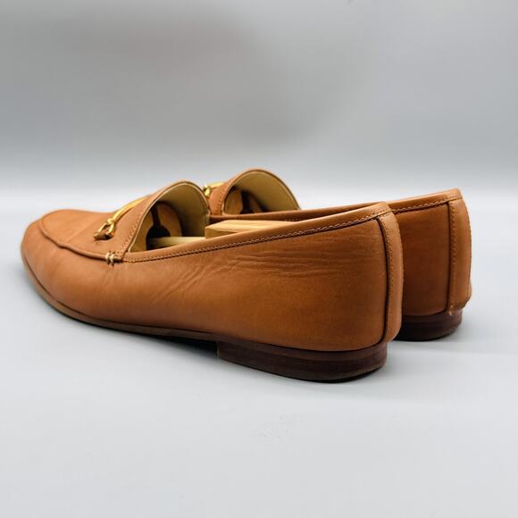 Sam Edelman Shoes Womens 10 Brown Leather Horsebit Loafers Slip On Casual Dress - Picture 5 of 11